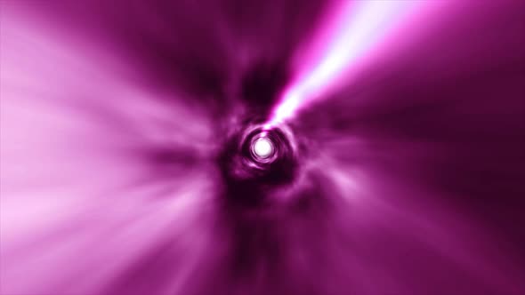 Hyperspace Light Speed Tunnel  Color Pink