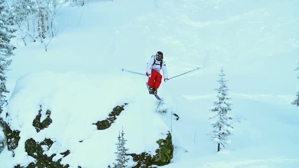 Practicing Extreme Ski