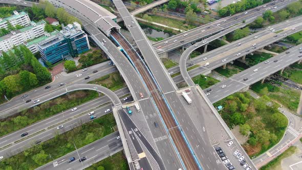 Seoul Intersection Traffic