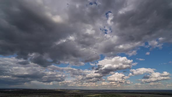 Blue Sky White Clouds