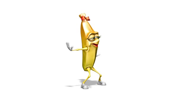 ms. Banana - Looped Cartoon Dance