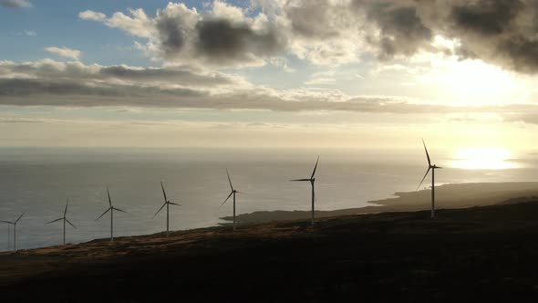 Wind Turbines Power Plant