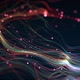 Fiber optics data stream animated background - VideoHive Item for Sale