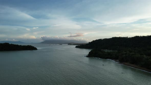 The Beaches at the most southern part of Borneo Island