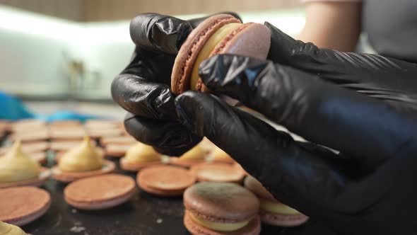 Process Of Making Macaroon at Home