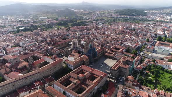 City of Santiago de Compostela. Galicia Spain