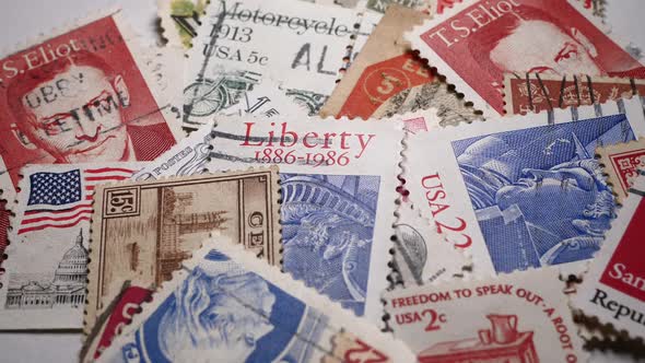 Old Postal Stamps 