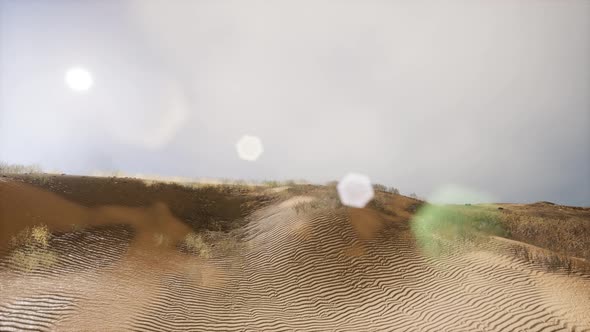 Erg Chebbi Dunes in the Sahara Desert