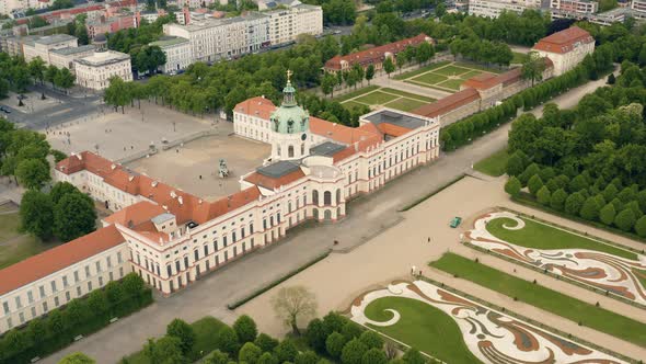 Aerial View of Charlottenburg Palace