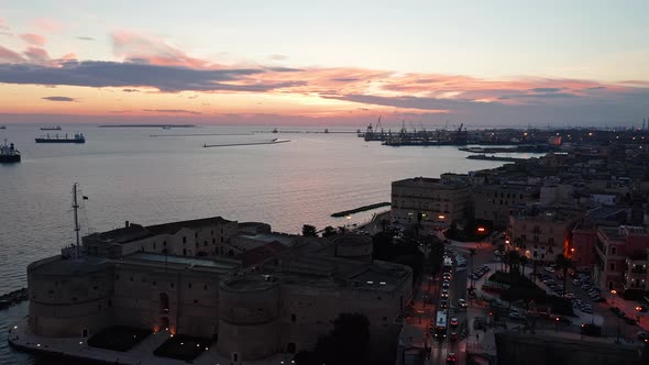 Aerial view of Taranto