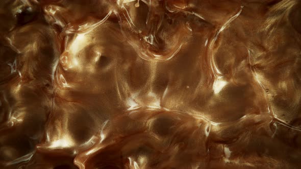 Super Slow Motion Shot of Glittering Luxury Coffee Concept at 1000Fps alt