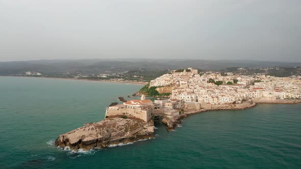 Aerial view of Vieste