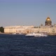 Pleasure Ship Unfolds On The Neva River - VideoHive Item for Sale