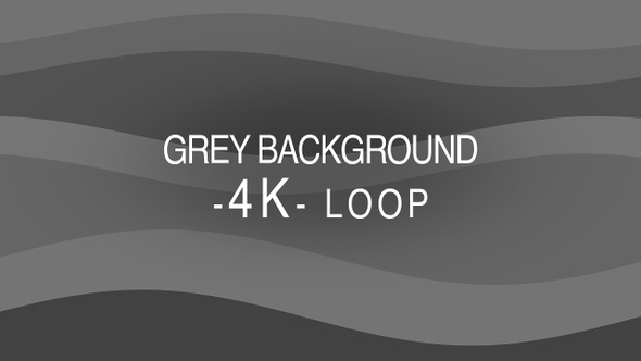 Grey Wavy Background 4K