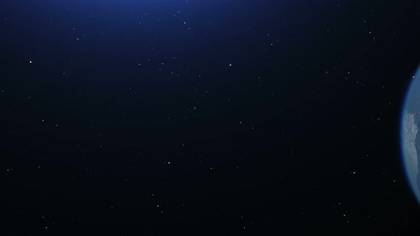 USA and North America From Space at Night with City Lights Showing Human Activity in United States alt