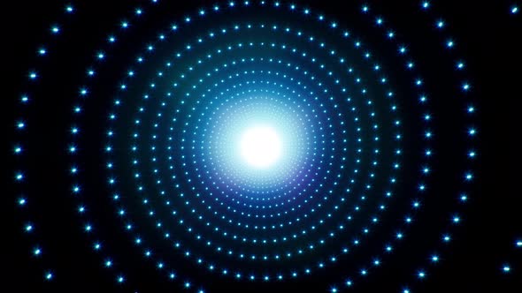 Blue Glitter Rotation Loop 4K alt