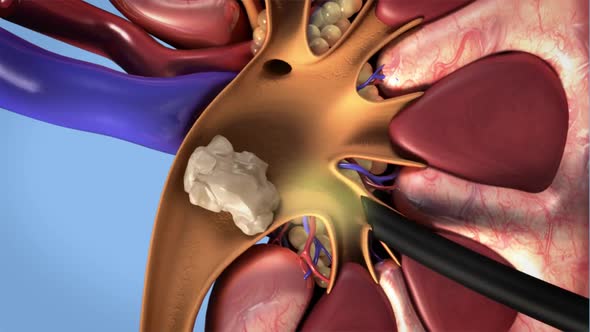 Kidney Stone Treatment. Lithotripsy.