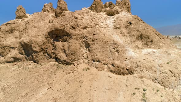 Tufa Formations Within Rare Natural Landscape