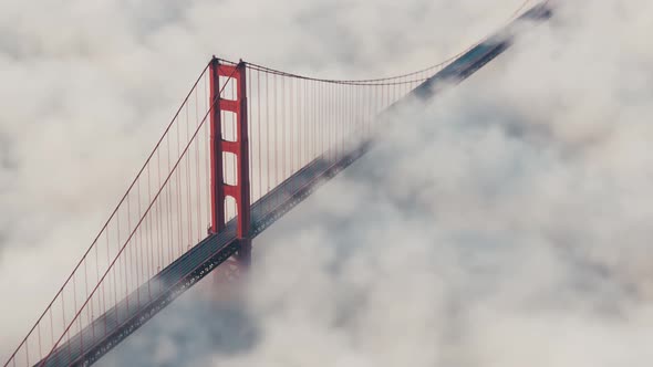 Fog Over Golden Gate Bridge