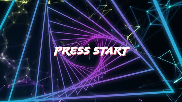 Arcade game press start