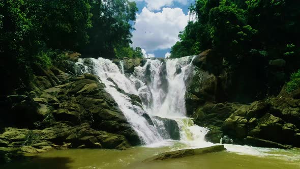 Tropical Waterfall