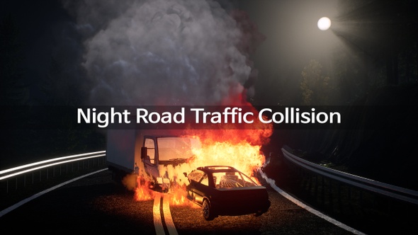Night Road Traffic Collision