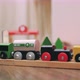 Wooden Railroad on Floor in Nursery Playroom - VideoHive Item for Sale