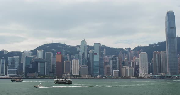 Victoria harbor, Hong Kong