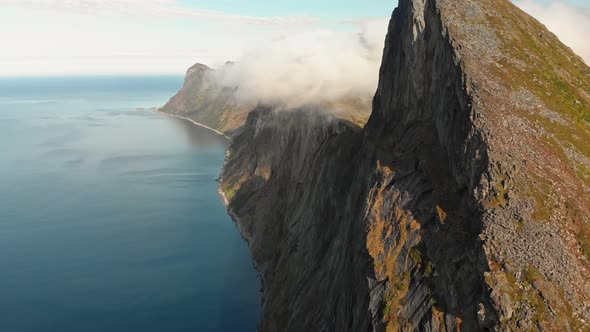 Norway Aerial Drone High View