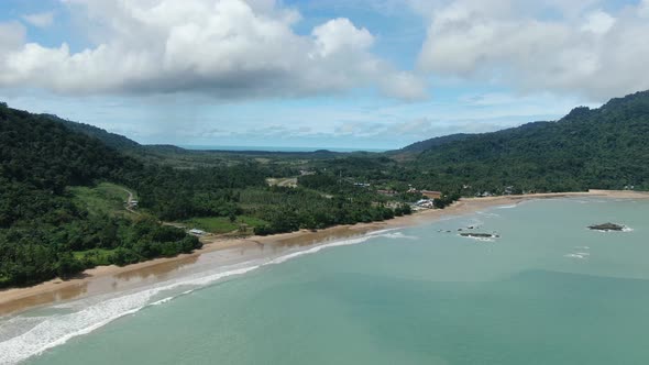 Prawn Fish Farm Aerial