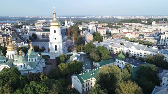 Kyiv - Aerial View of the Capital of Ukraine. Kiev