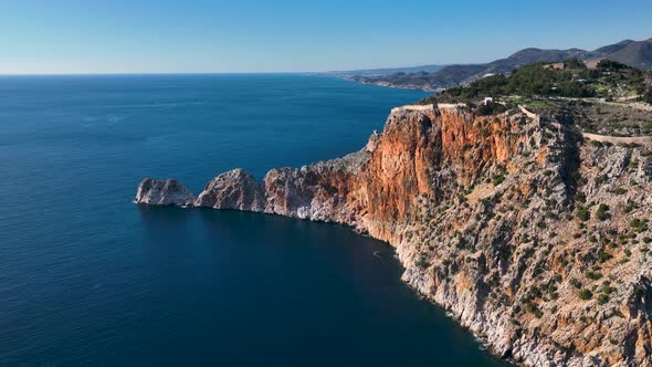 Panoramic Alanya Turkey Aerıal Vıew 4 K