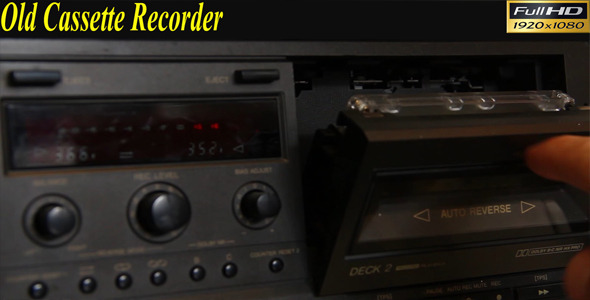 Old Cassette Recorder