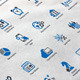 SEO & Internet Marketing Icons | Blue Versions 2 - GraphicRiver Item for Sale