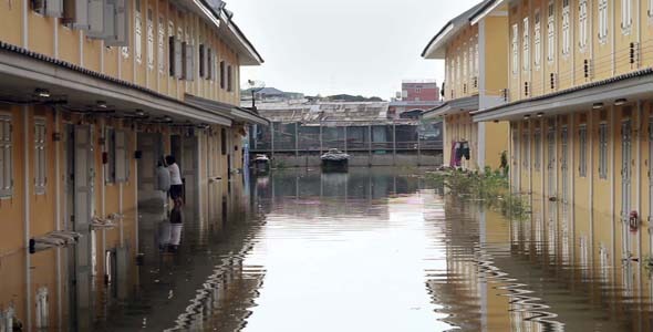 Street Under Flood