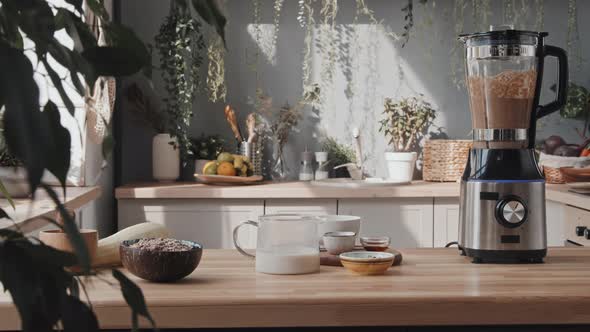 Interior of Kitchen of Healthy Person