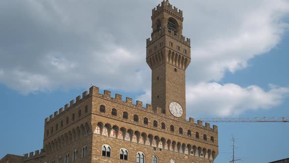 Palazzo Vecchio Old Palace in Florence, Italy