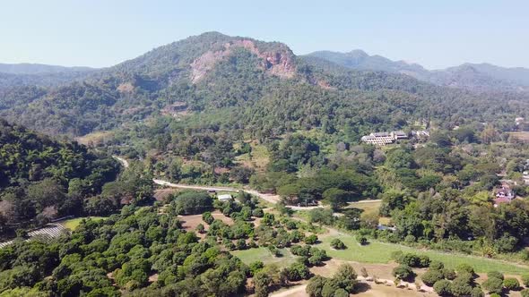 Flying Towards Mountains: Doi Suthep National Park - Chiang Mai, Thailand