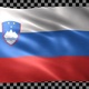 Slovenia waving flag looped - VideoHive Item for Sale