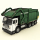 Garbage Truck - 3DOcean Item for Sale