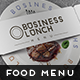 Business Lunch Menu - GraphicRiver Item for Sale