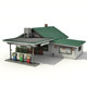 Gas Station With Grocery - 3DOcean Item for Sale