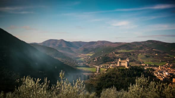 Spoleto aerial view 02