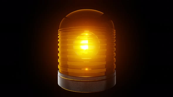 Yellow Alarm Light Flashing |  Alarm light flashing