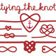 Tying the Knot Rope Hearts Set - GraphicRiver Item for Sale