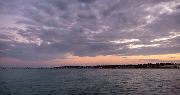 Sunset On The Red Sea Egypt