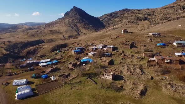 Village In Mountains