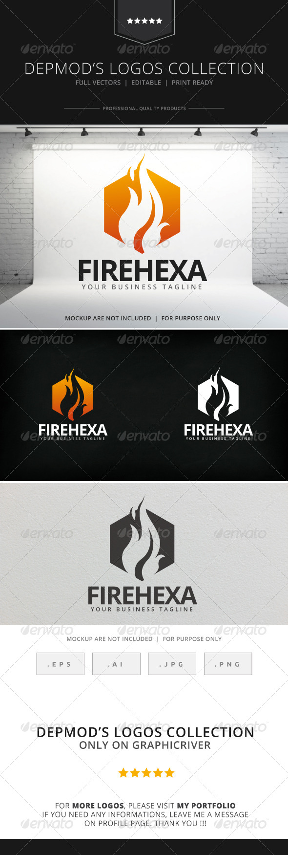 Fire Hexa Logo
