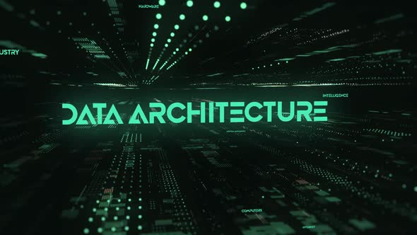 Sci Fi Digital Data Word Data Architecture alt