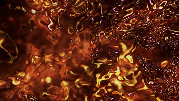 Gold Liquid Background